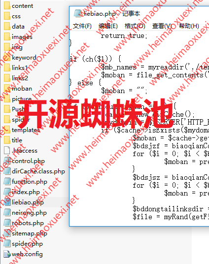 2019黑帽SEO泛目录站群-排名养站工具包-开源秒收蜘蛛池